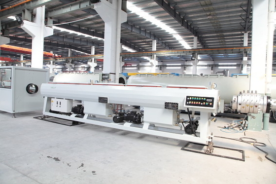 Stainless Steel Plastic Pipe Extrusion Machine With Vacuum Tank , 380V / 220V