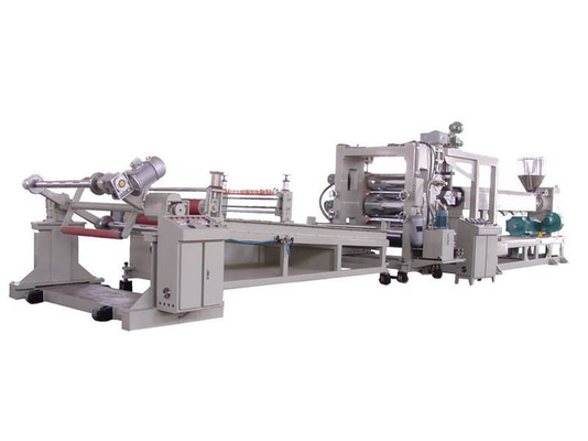 PVC Plastic Sheet Extrusion Line , Plastic Sheet Production Machine