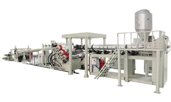 Monolayer / Multilayer Plastic Sheet Extrusion Line For PET / PE / PP